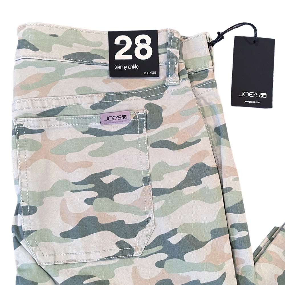 JOE’S THE ICON CAMO ANKLE SKINNY JEANS - NWT! - Picture 6 of 6